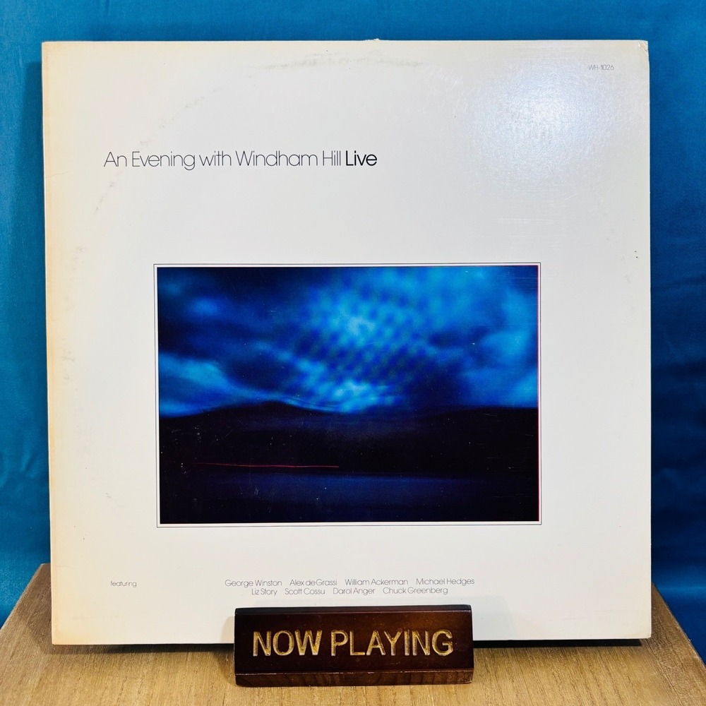 An Evening with Windham Hill Live Vinyl LP Record 1982 New Age Acoustic P9037